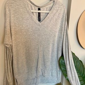Tan Athletic long Sleeve Tunic